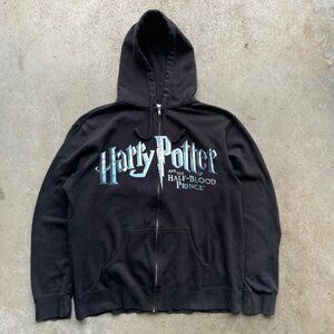 Harry Potter And The Half Blood Prince Movie Promo Hoodie Full Zip-Up XXL